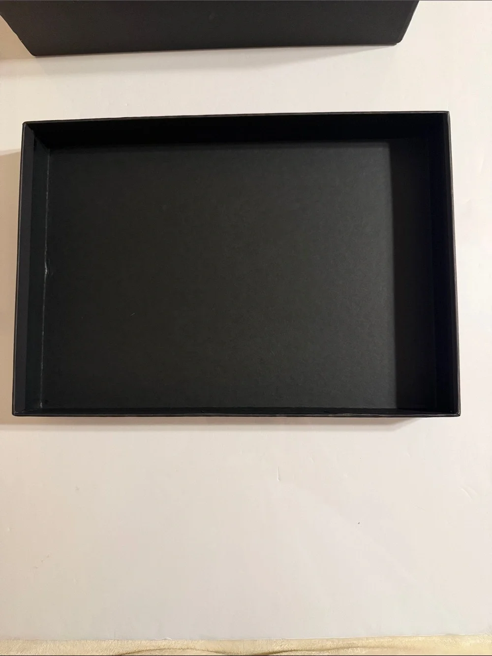 CHANEL Black Box with White Logo Size 13”X9”X5” EMPTY BOX